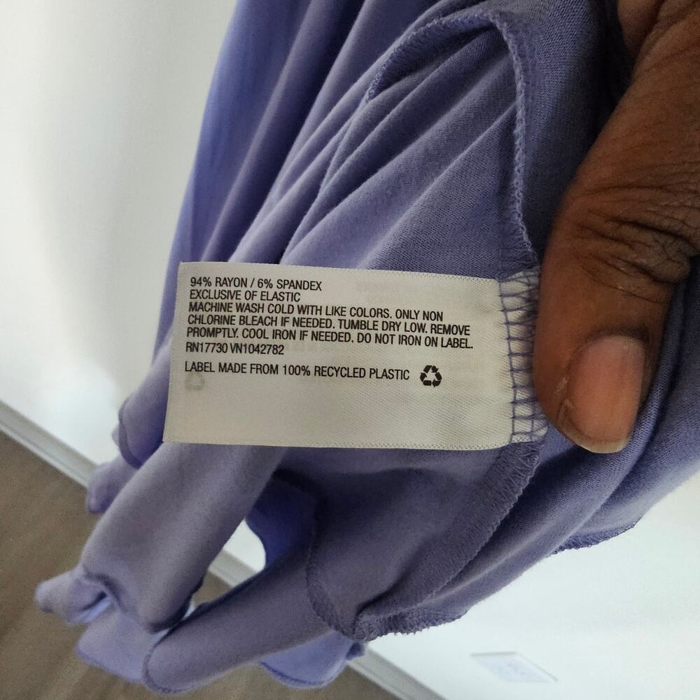 Ingrid & Isabel Ruffle Flutter Faux Wrap Maxi Dre… - image 6